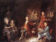 Martin Johann Schmidt The Painter and his Family oil painting